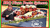 BBQ Pizza Pasta Spieße das Partyrezept