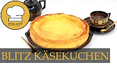 BLITZ KÄSEKUCHEN mit Vanillepudding und ohne Boden