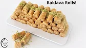 Baklava Rolls Middle Flaky Filo Phyllo Gebäck