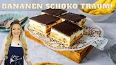 Bananenkuchen mit Vanillecreme