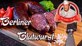 Berliner Blutwurst selber machen