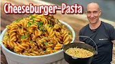 Cheeseburger Pasta aus dem Dutch Oven