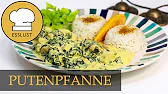 Curryrahm PUTENPFANNE mit Spinat