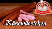 Delikatess-Käsewürstchen selber machen