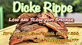 Dicke Rippe Low and Slow vom Smoker