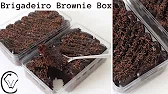 Dicker Schokoladenfondant Brownie Brigadeiro