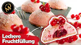 Einfaches Johannisbeer Patisserie mit Fruchteinlage