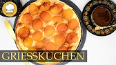 GRIESSKUCHEN mit Aprikosen und Zimt