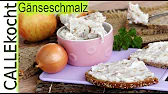 Gänseschmalz mit Äpfeln und Zwiebeln