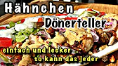Hähnchen Dönerteller mit Knoblauch Sauce