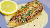 Hähnchenbrust in cremiger Zitronensauce