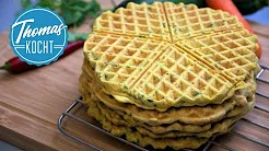 Herzhafte Waffeln ganz einfach