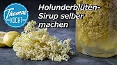 Holunderblütensirup selber machen