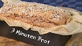 In 3 Minuten gemacht immer frisches Brot zu Hause