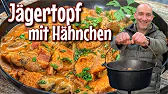 Jägertopf mit Hähnchen aus dem Dutch Oven