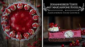 Johannisbeer Torte mit Mascarpone Kugeln
