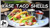 Käse Taco Shells mit Steak Bites