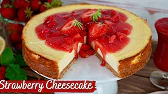 Käsekuchen mit Erdbeeren