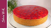 Käsekuchen mit Erdbeeren