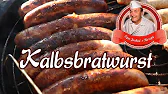 Kalbsbratwurst selber machen - Bratwurst mit Ei und Milch