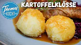 Kartoffelklöße selber machen - aus rohen Kartoffeln