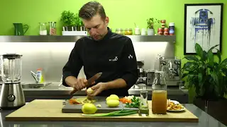 Kartoffelsuppe mit Speck