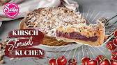 Kirschstreusel Kuchen - Cherry Crumble Cake