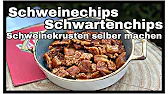 Knusprige Schweinechips - Schwartenchips