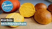 Kürbis-Milchbrötchen