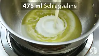 Käsesoße für Pasta
