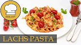 LACHS PASTA in sahniger Tomatensauce