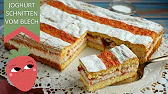 mega cremiger blechkuchen mit joghurt creme