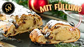 Mandel-Orangen Christstollen mit Marzipan