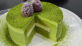 Matcha (Green Tea) Mousse Cake