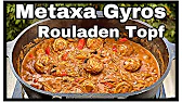 Metaxa Gyros Rouladen Topf aus dem Dutch Oven