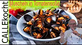 Muscheln in Tomatensoße