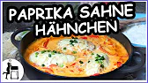 Paprika Sahne Hähnchen mit cremiger Soße