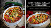 Ratatouille Auflauf mit Mozzarella