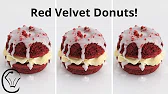 Red Velvet Baked Donut Stacks