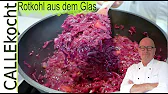 Rotkohl aus dem Glas verfeinern