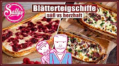 Schmandschiffchen aus Blätterteig