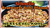 Schnelle Bratwurst Kohl Pfanne