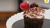 schwarzwälder schokoladen cupcakes kuchen