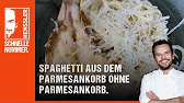 Spaghetti aus dem Parmesankorb - Rezept von Steffen Henssler