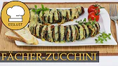 Überbackene FÄCHER-ZUCCHINI