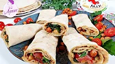 Vegetarisches Dürüm Rezept mit Kichererbsen