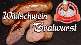 Wildschweinbratwurst selber machen