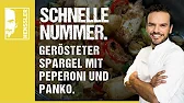 Gerösteter Spargel mit Peperoni und Panko von Steffen Henssler