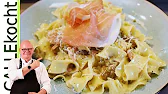 Tagliatelle mit Parmaschinken